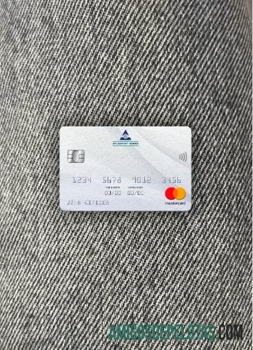 Montenegro Atlasmont Bank Mastercard Photolook Front modelo